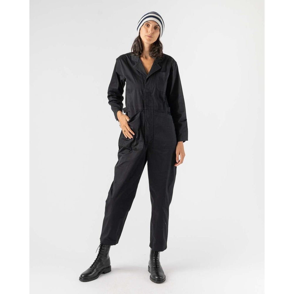 Alex Mill The Standard Cotton Boiler Suit Utility Jumpsuit Long Sleeve 2
